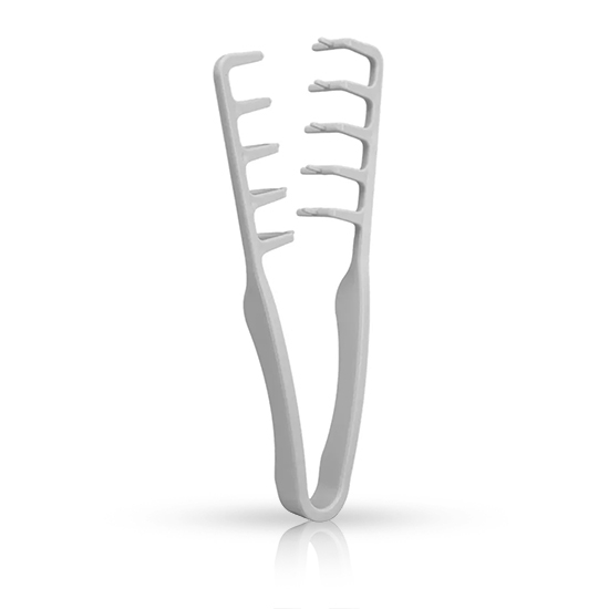 Снимка на Гребен/клещи за текстуриране на косата  - Сив