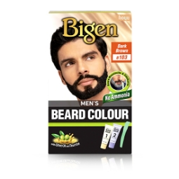 Imagine Vopsea de barba - BIGEN - Dark Brown - B103 - Saten inchis