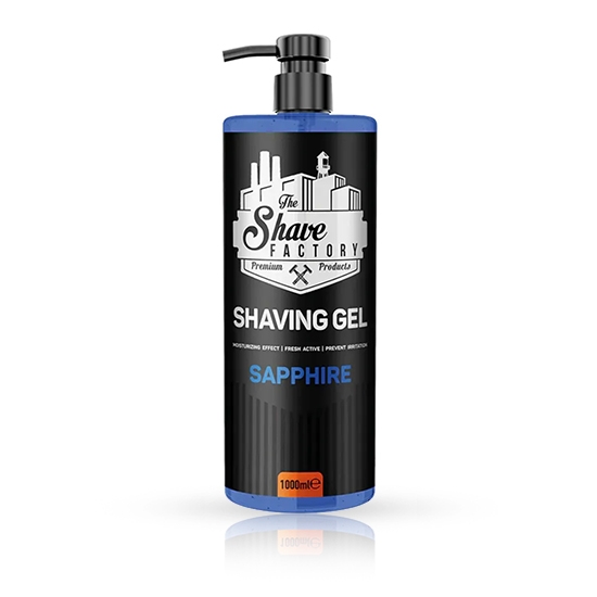 Снимка на Гел за бръснене  - Sapphire - SHAVE FACTORY - 1000 ml 
