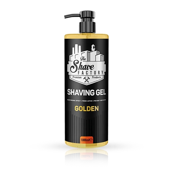 Снимка на Гел за бръснене  - Golden - SHAVE FACTORY - 1000 ml  