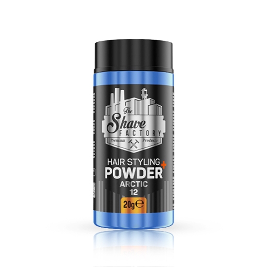 Снимка на Пудра за обем и с матов ефект  - SHAVE FACTORY  20 gr -ARCTIC  - vegan tested
