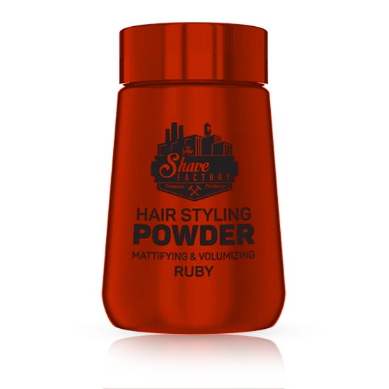 Снимка на Пудра за обем и с матов фект  - SHAVE FACTORY  20 gr - RUBY  - vegan tested