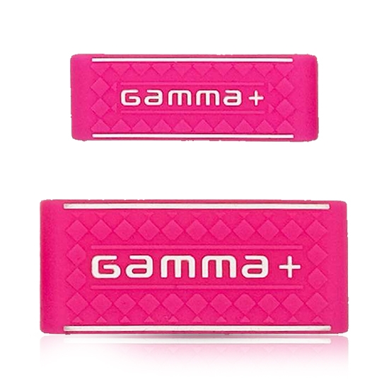 Снимка на Комплект силиконови захватки GAMMA+ - за машинки за подстригване/тримери/шейвъри - Розови