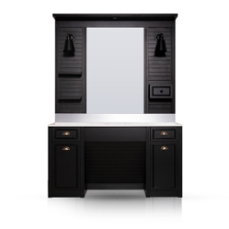 Imagine Mobilier Frizerie / Barber Shop - MENOSER - ALICANTE  MSR-P007 fara chiuveta 