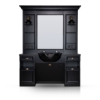 Imagine Mobilier Frizerie / Barber Shop - MENOSER - VALENCIA MSR-P004 cu chiuveta