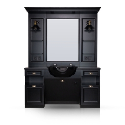 Imagine Mobilier Frizerie / Barber Shop - MENOSER - VALENCIA MSR-P004 cu chiuveta