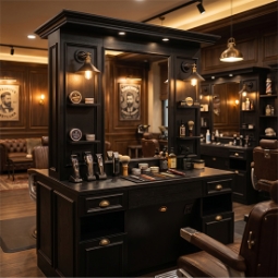 Mobilier Frizerie / Barber Shop - MENOSER - VALENCIA  MSR-P005 fara chiuveta  