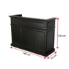 Imagine Receptie pentru Frizerie / Barber Shop - MENOSER - Palermo -  MSR-P 001 - black