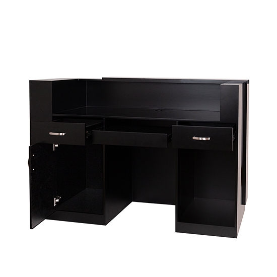 Imagine Receptie pentru Frizerie / Barber Shop - MENOSER - Verona -  MSR-P 003 - black - cu led