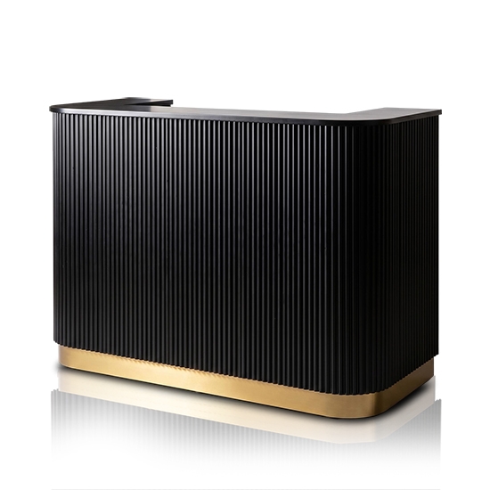 Imagine Receptie pentru Frizerie / Barber Shop - MENOSER - Florence -  MSR-P 002 - black 
