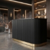 Imagine Receptie pentru Frizerie / Barber Shop - MENOSER - Florence -  MSR-P 002 - black 