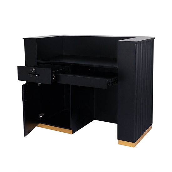 Imagine Receptie pentru Frizerie / Barber Shop - MENOSER - Florence -  MSR-P 002 - black 