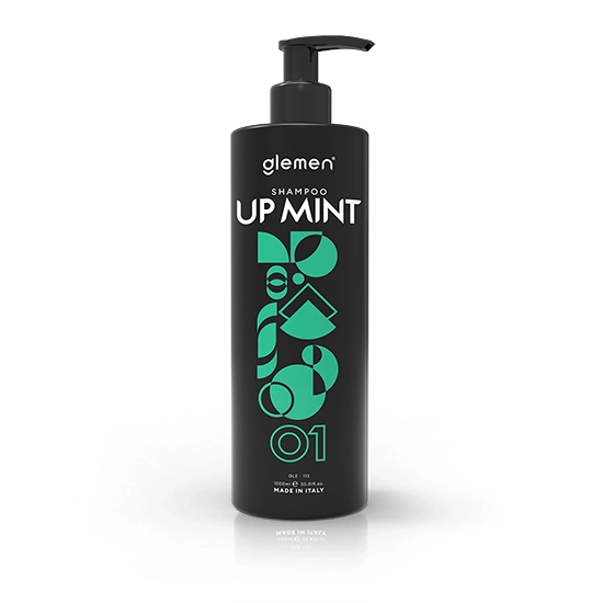 Снимка на Шампоан за коса - GLEMEN - Menthol  - 1000 мл