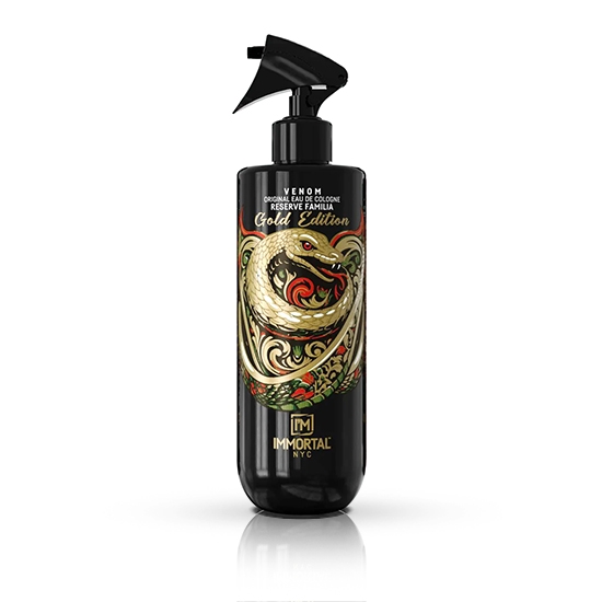 Снимка на Автършейв спрей - IMMORTAL - Venom -  Gold Edition - 500 ml  