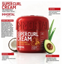 Crema pentru bucle - IMMORTAL -  SUPER - 500 ml  