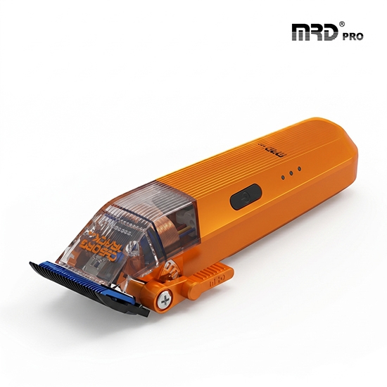 Снимка на Машинка за подстригване - MRD - Cyborg - Оранжева - 7.200 RPM - HC-666