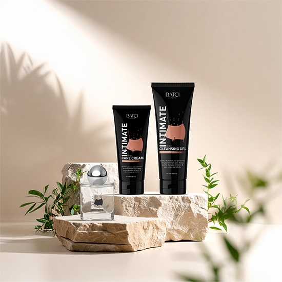 Imagine Set igiena intima - cleanser gel/crema/parfum BATCI - barbati