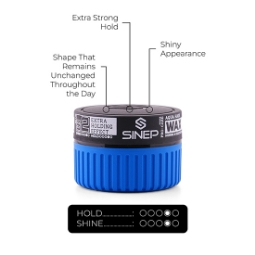 Вакса за коса - SINEP - S2 -  Shining & Creative 150 ml  