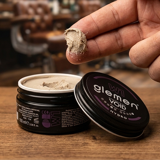 Снимка на Матираща вакса за коса -  Премиум  - GLEMEN - Void  - 100 ml  