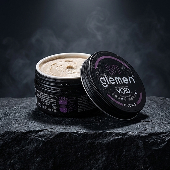 Снимка на Матираща вакса за коса -  Премиум  - GLEMEN - Void  - 100 ml  