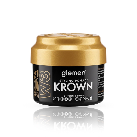 Снимка на Ceara lucioasa pentru par - GLEMEN - Krown - 100 ml 