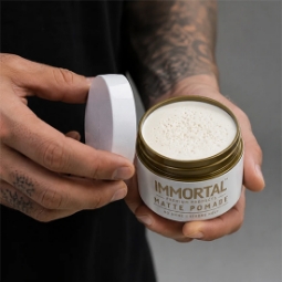Вакса за коса - IMMORTAL -  Premium - Matte Pomade - 110 ml  