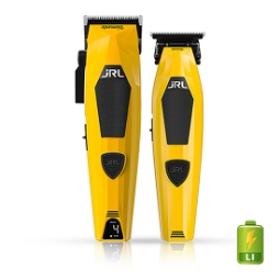 Снимка на Set JRL Profesional - Diamante - Masina de tuns 2025C + Masina de contur 2025T - Yellow - fara fir