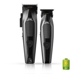 Снимка на Set JRL Profesional - Diamante - Masina de tuns 2025C + Masina de contur 2025T - Black