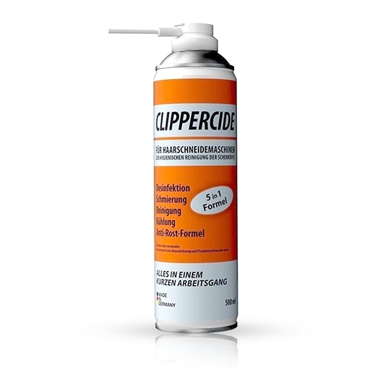 Imagine Spray de curatare CLIPPERCIDE - PLUS pentru masinile de tuns/contur - 500 ml - 5 IN 1