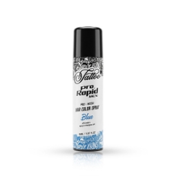 Снимка на Spray de par colorat -  PRORAPID - Tattoo - 150 ml - Albastru 